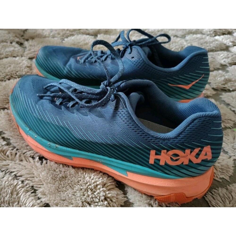 Hoka One One Women's Torrent 2 Blue Running Shoes Sneakers Size 10.5
